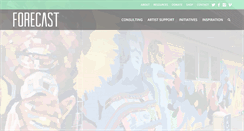 Desktop Screenshot of forecastpublicart.org